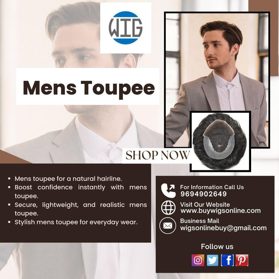 Ultimate Guide to Choosing the Best Men Toupee for Natural Results Best Men Toupee